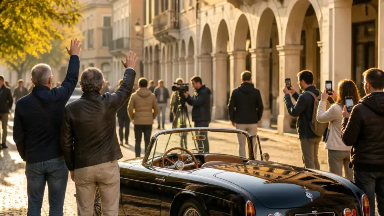 Antonino Cannavacciuolo a Este per le riprese del nuovo show itinerante di Sky