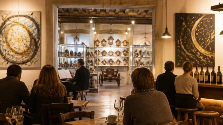 A Montegrotto: aperitivo in musica al Caffè al Museo e visite alle mostre di Villa Draghi