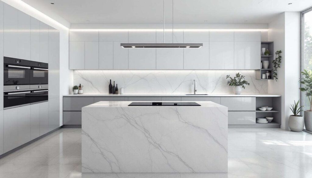 Né ceramica né fughe: l'elegante materiale che le cucine più moderne stanno utilizzando quest'anno