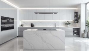 Né ceramica né fughe: l'elegante materiale che le cucine più moderne stanno utilizzando quest'anno