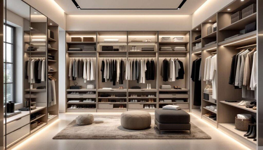 Arredamento per cabina armadio: l’upgrade che cambia la routine