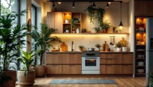 Le nuove cucine per spazi più caldi, green e smart