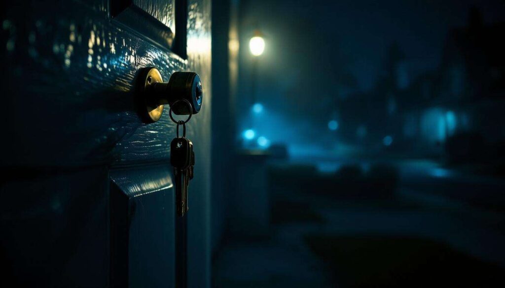 Non lasciare mai le chiavi nella porta di notte: ecco perché